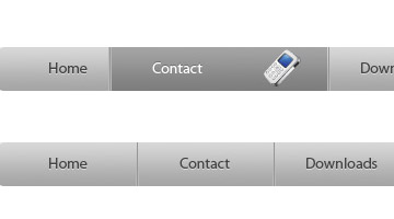动画导航菜单 css+js 动画导航